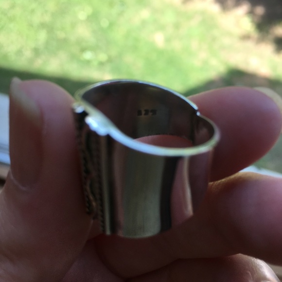 Sterling silver ring - Picture 5 of 7